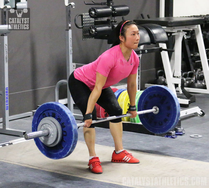 Mary Clean Pull - Olympic Weightlifting, strength, conditioning, fitness, nutrition - Catalyst Athletics 