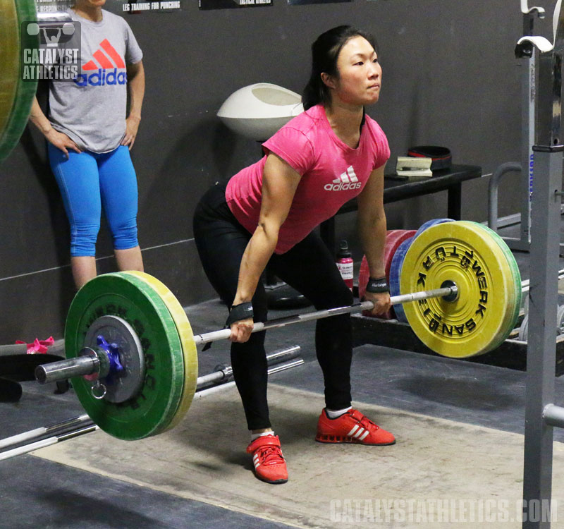 Mary Clean Pull - Olympic Weightlifting, strength, conditioning, fitness, nutrition - Catalyst Athletics 