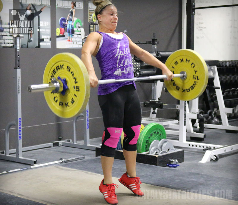 Danielle Snatch - Olympic Weightlifting, strength, conditioning, fitness, nutrition - Catalyst Athletics 