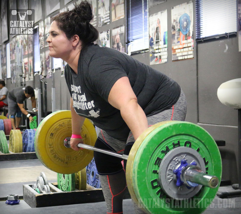 Tamara Snatch Pull - Olympic Weightlifting, strength, conditioning, fitness, nutrition - Catalyst Athletics 