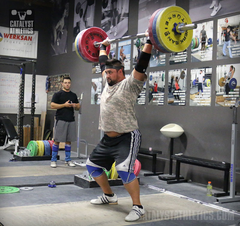 Brian Power Jerk - Olympic Weightlifting, strength, conditioning, fitness, nutrition - Catalyst Athletics 