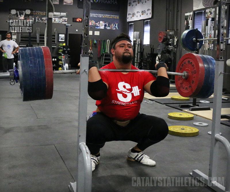 Brian Front Squat - Olympic Weightlifting, strength, conditioning, fitness, nutrition - Catalyst Athletics 