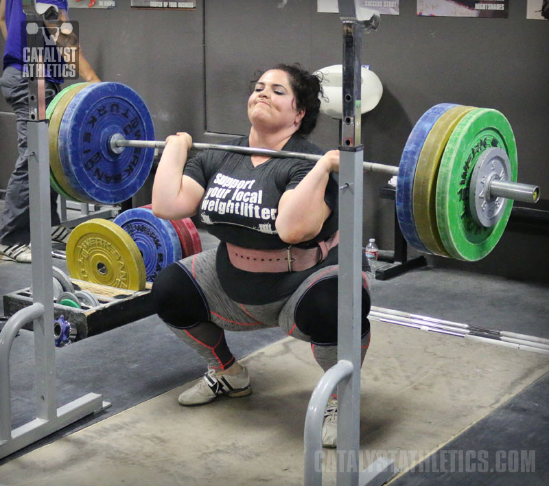 Tamara Front Squat - Olympic Weightlifting, strength, conditioning, fitness, nutrition - Catalyst Athletics 