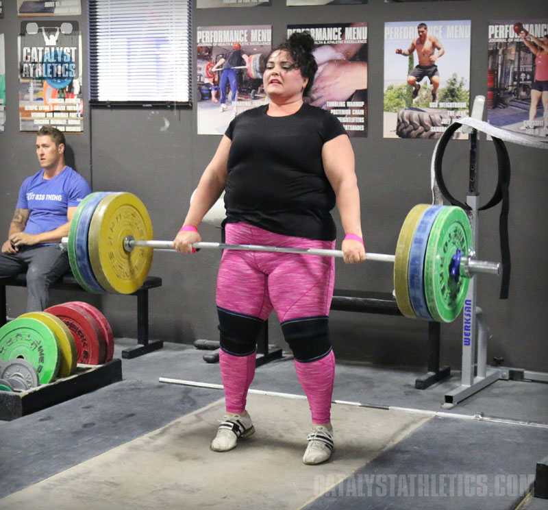 Tamara Clean DL - Olympic Weightlifting, strength, conditioning, fitness, nutrition - Catalyst Athletics 