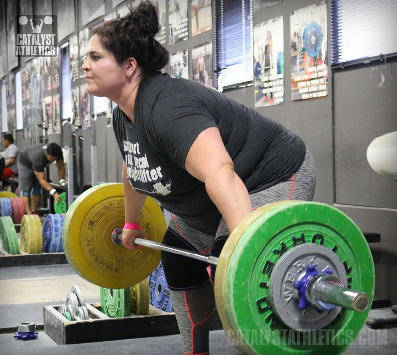Tamara Snatch Pull - Olympic Weightlifting, strength, conditioning, fitness, nutrition - Catalyst Athletics 