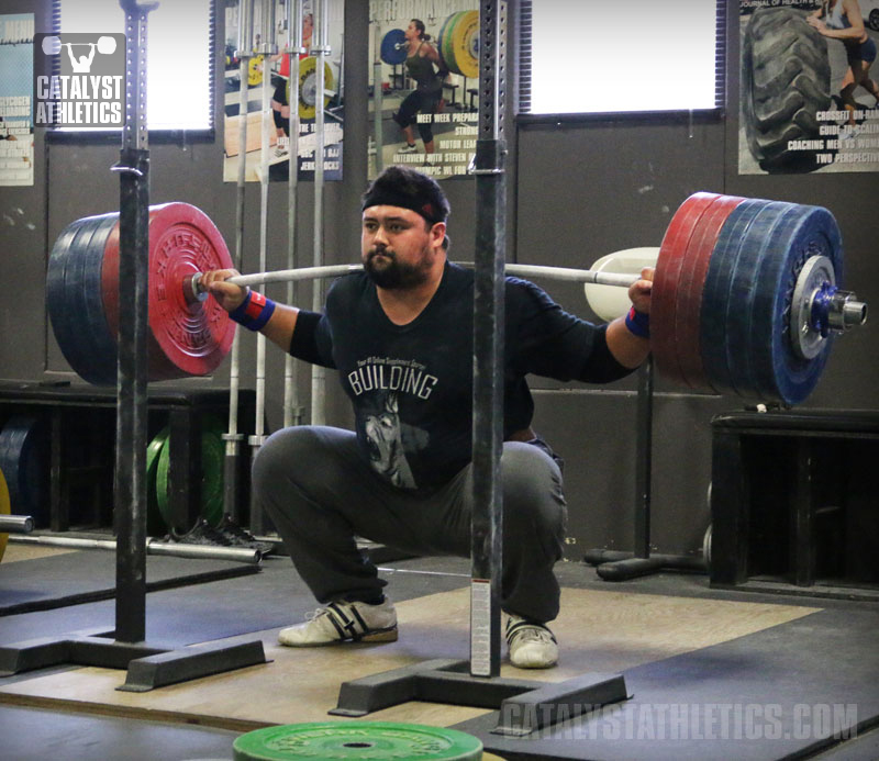 Brian Back Squat - Olympic Weightlifting, strength, conditioning, fitness, nutrition - Catalyst Athletics 