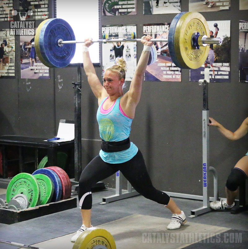 Chelsea Jerk - Olympic Weightlifting, strength, conditioning, fitness, nutrition - Catalyst Athletics 