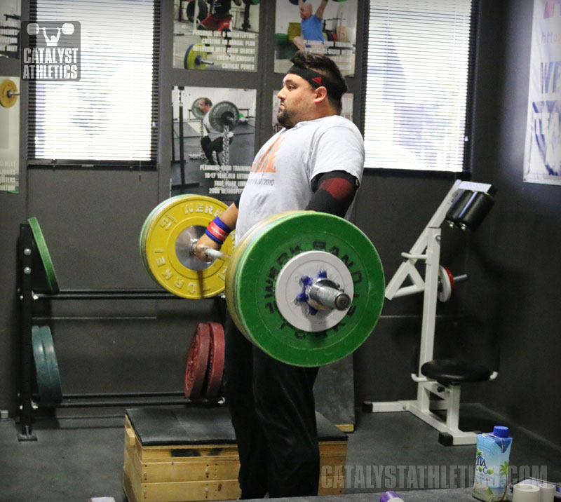 Brian Block Snatch Pull - Olympic Weightlifting, strength, conditioning, fitness, nutrition - Catalyst Athletics 