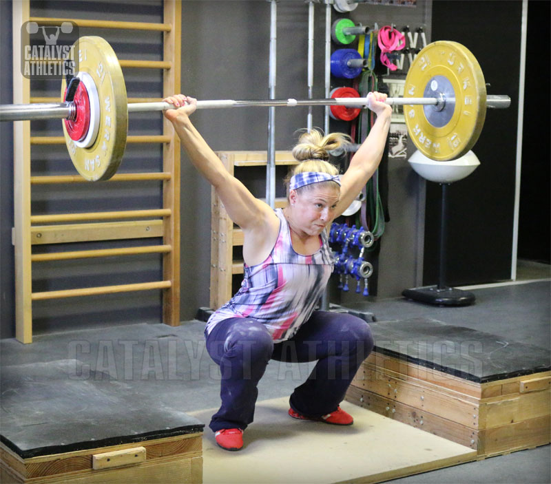 Danielle Block Snatch - Olympic Weightlifting, strength, conditioning, fitness, nutrition - Catalyst Athletics 