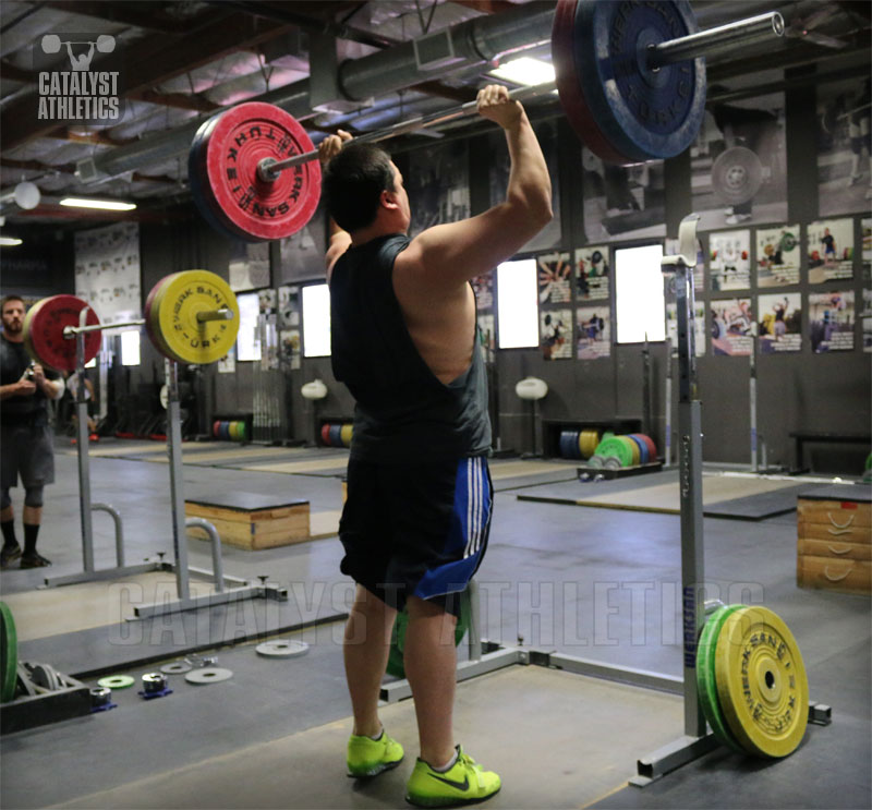 Steve Push Press - Olympic Weightlifting, strength, conditioning, fitness, nutrition - Catalyst Athletics 