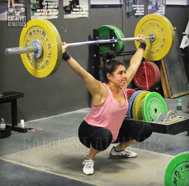 Caitlin Snatch - Olympic Weightlifting, strength, conditioning, fitness, nutrition - Catalyst Athletics 