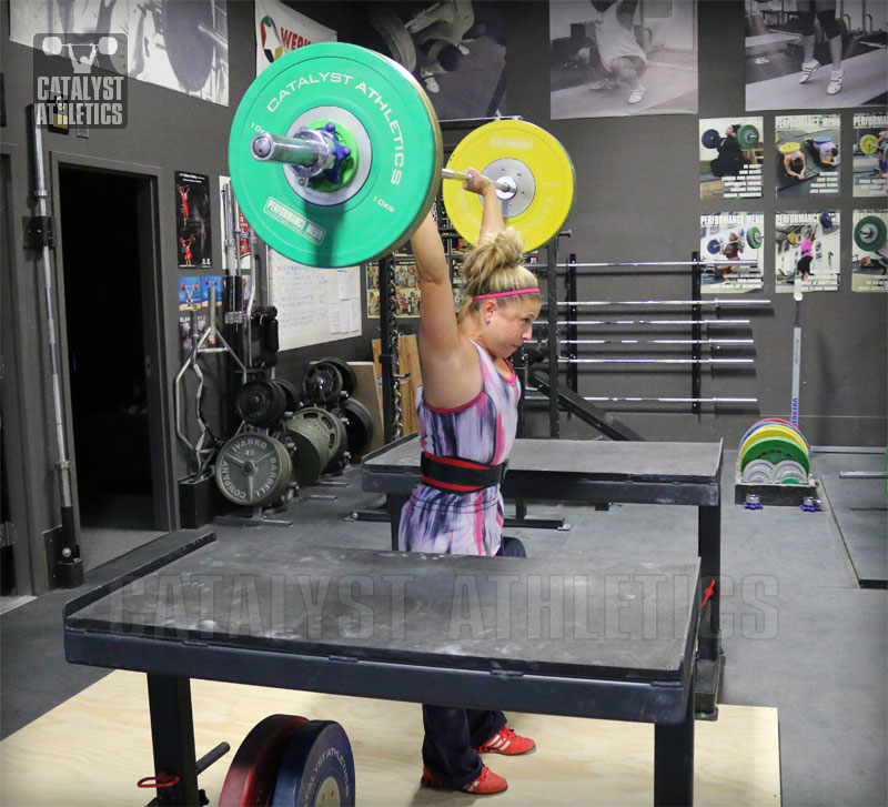 Danielle Jerk - Olympic Weightlifting, strength, conditioning, fitness, nutrition - Catalyst Athletics 