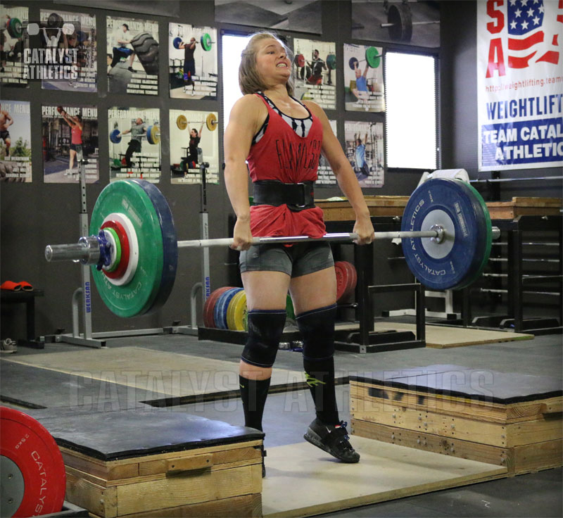 Ellen Block Clean - Olympic Weightlifting, strength, conditioning, fitness, nutrition - Catalyst Athletics 