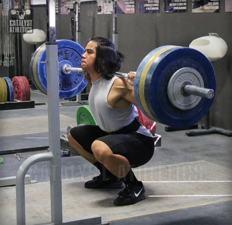 Leo Back Squat - Olympic Weightlifting, strength, conditioning, fitness, nutrition - Catalyst Athletics 