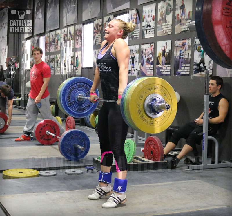 Chelsea Clean Pull - Olympic Weightlifting, strength, conditioning, fitness, nutrition - Catalyst Athletics 
