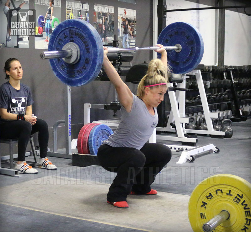 Danielle Snatch - Olympic Weightlifting, strength, conditioning, fitness, nutrition - Catalyst Athletics 