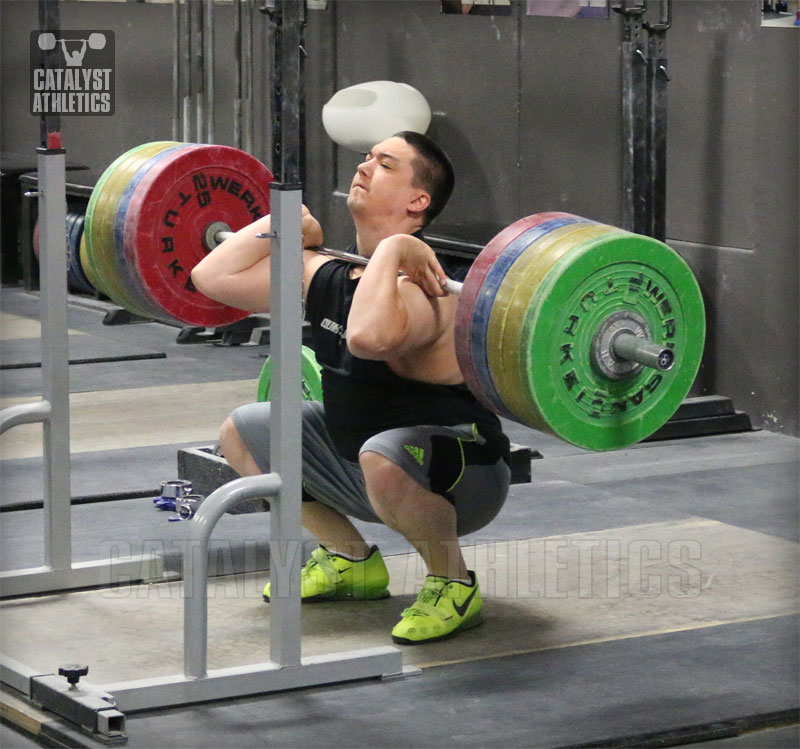 Steve Front Squat - Olympic Weightlifting, strength, conditioning, fitness, nutrition - Catalyst Athletics 