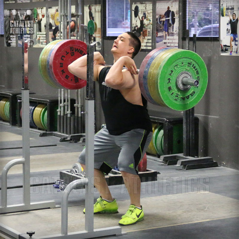 Steve Front Squat - Olympic Weightlifting, strength, conditioning, fitness, nutrition - Catalyst Athletics 