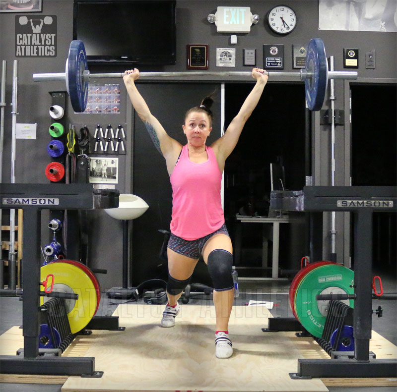 Aimee Jerk - Olympic Weightlifting, strength, conditioning, fitness, nutrition - Catalyst Athletics 