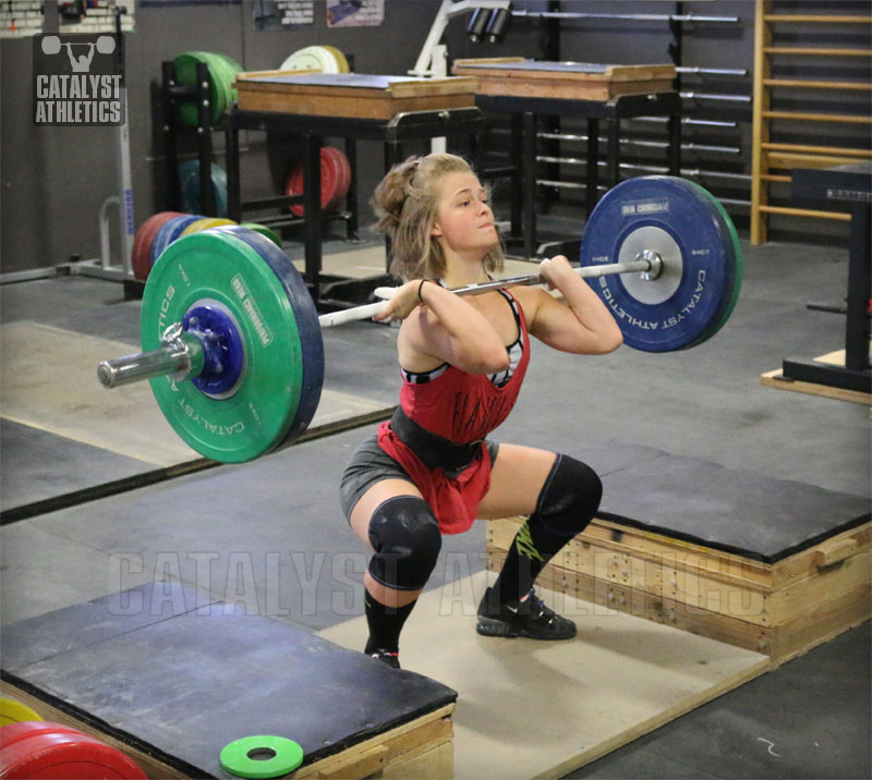 Ellen Block Clean - Olympic Weightlifting, strength, conditioning, fitness, nutrition - Catalyst Athletics 