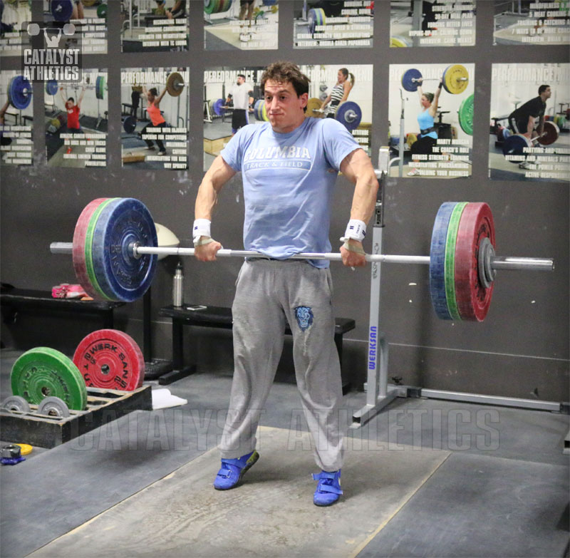 Jason Clean Pull - Olympic Weightlifting, strength, conditioning, fitness, nutrition - Catalyst Athletics 