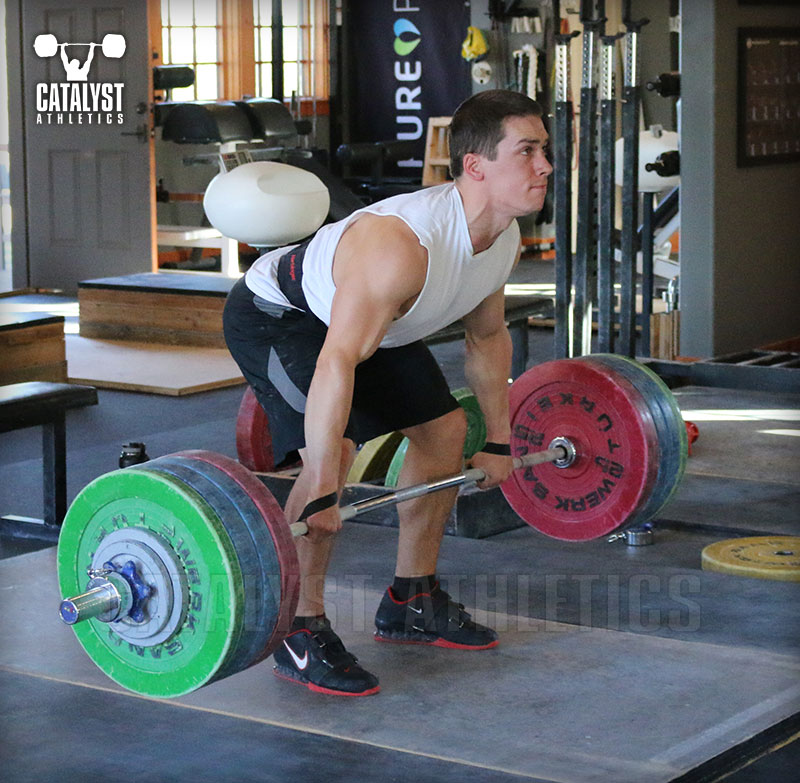 John clean pull - Olympic Weightlifting, strength, conditioning, fitness, nutrition - Catalyst Athletics 