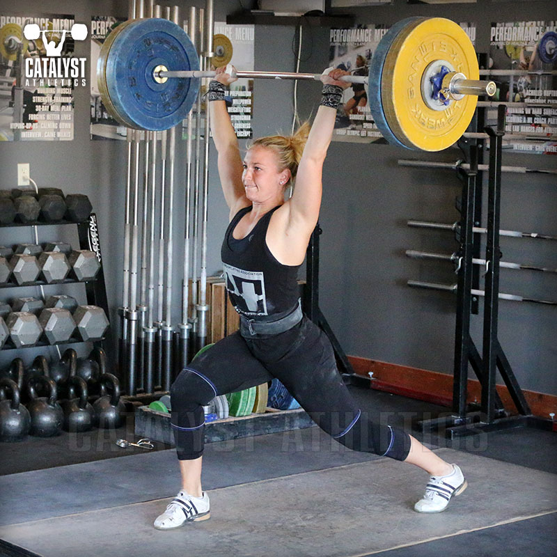 Chelsea jerk - Olympic Weightlifting, strength, conditioning, fitness, nutrition - Catalyst Athletics 
