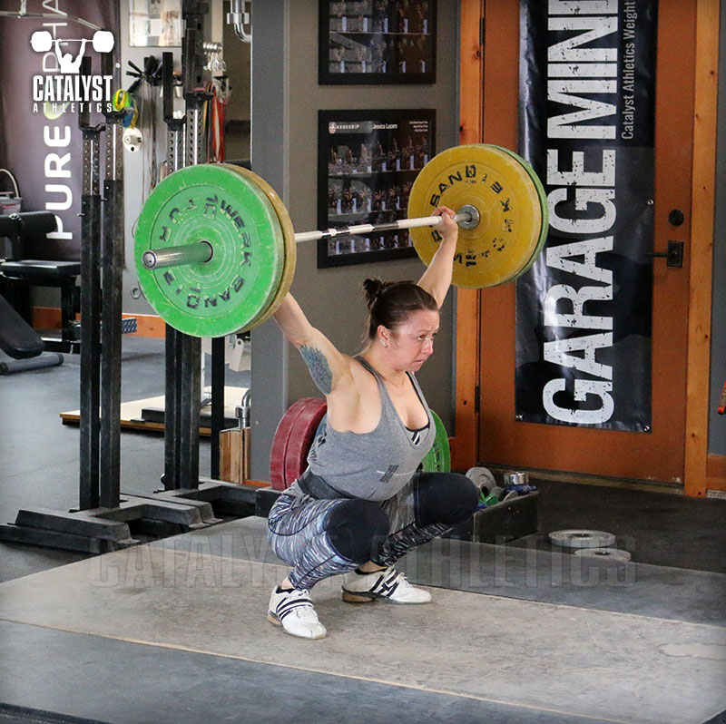 Aimee snatch - Olympic Weightlifting, strength, conditioning, fitness, nutrition - Catalyst Athletics 