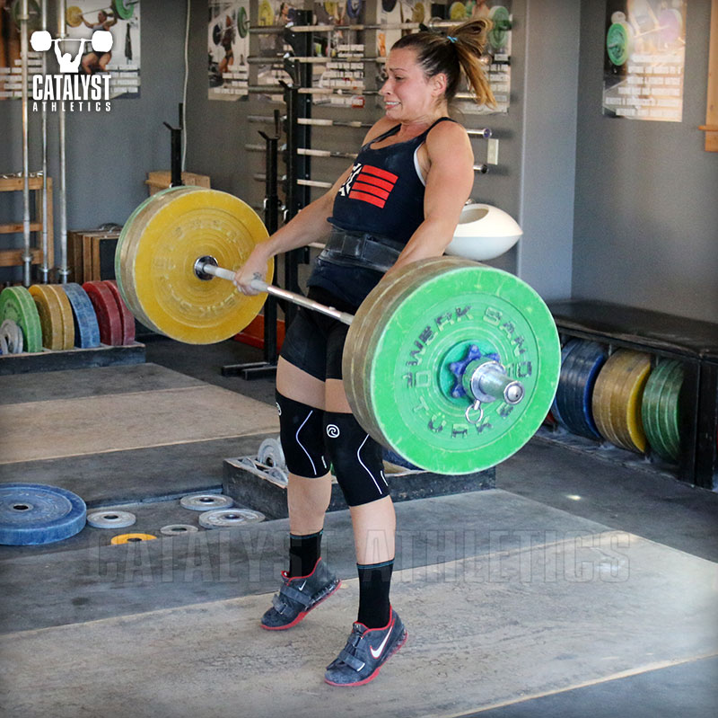 Jessica clean - Olympic Weightlifting, strength, conditioning, fitness, nutrition - Catalyst Athletics 