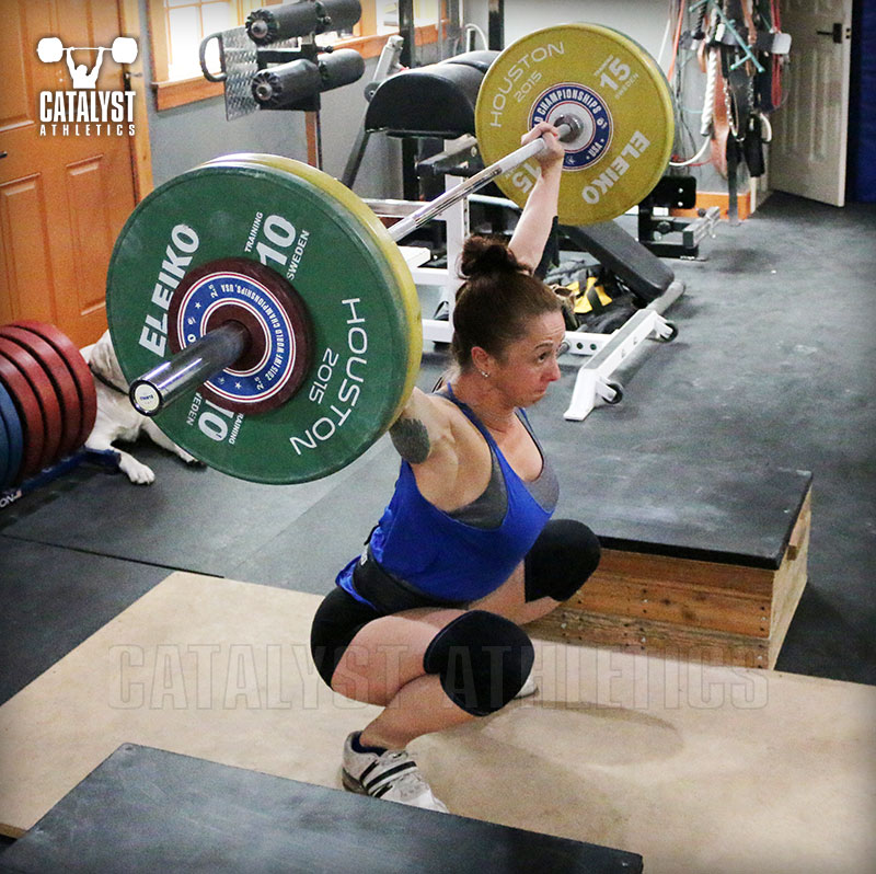 Aimee snatch - Olympic Weightlifting, strength, conditioning, fitness, nutrition - Catalyst Athletics 