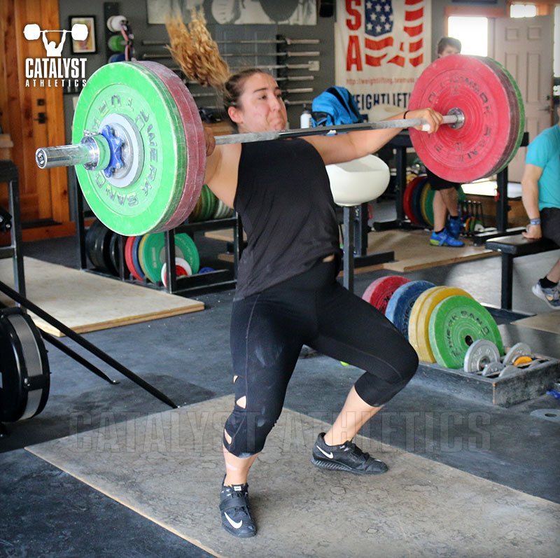 Sam snatch - Olympic Weightlifting, strength, conditioning, fitness, nutrition - Catalyst Athletics 