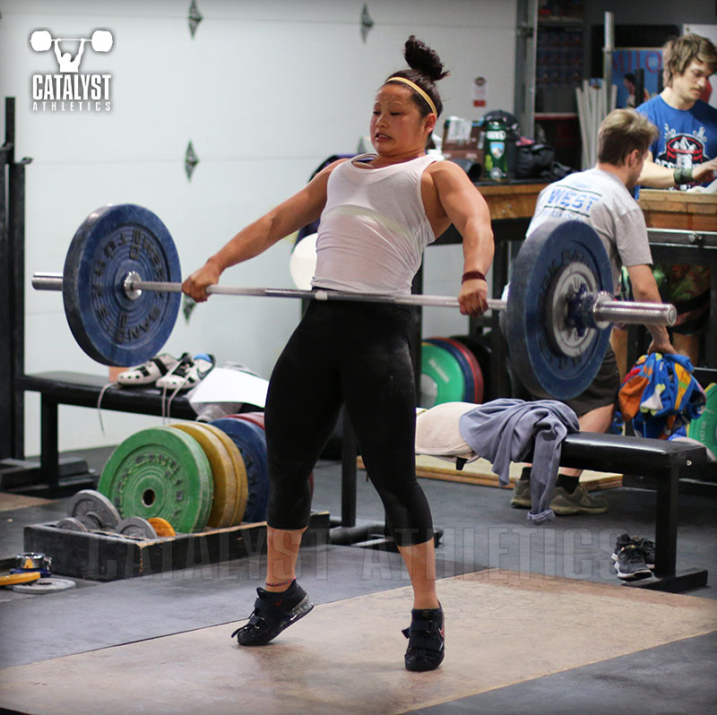 Lily snatch - Olympic Weightlifting, strength, conditioning, fitness, nutrition - Catalyst Athletics 