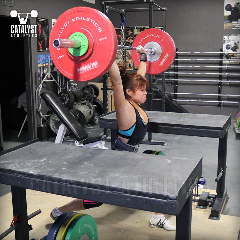 Jes jerk - Olympic Weightlifting, strength, conditioning, fitness, nutrition - Catalyst Athletics 