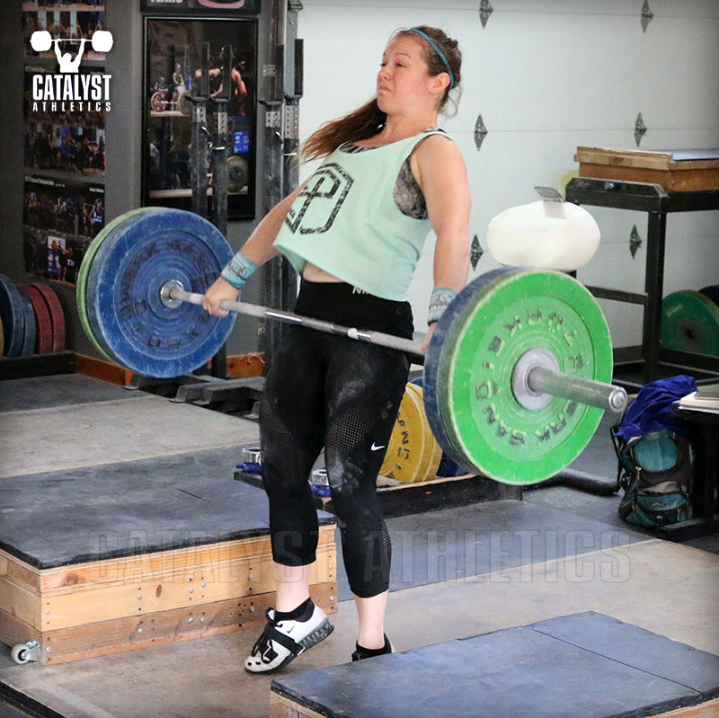 Lindsay snatch - Olympic Weightlifting, strength, conditioning, fitness, nutrition - Catalyst Athletics 