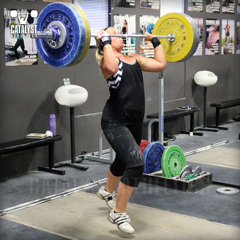 Kara jerk - Olympic Weightlifting, strength, conditioning, fitness, nutrition - Catalyst Athletics 