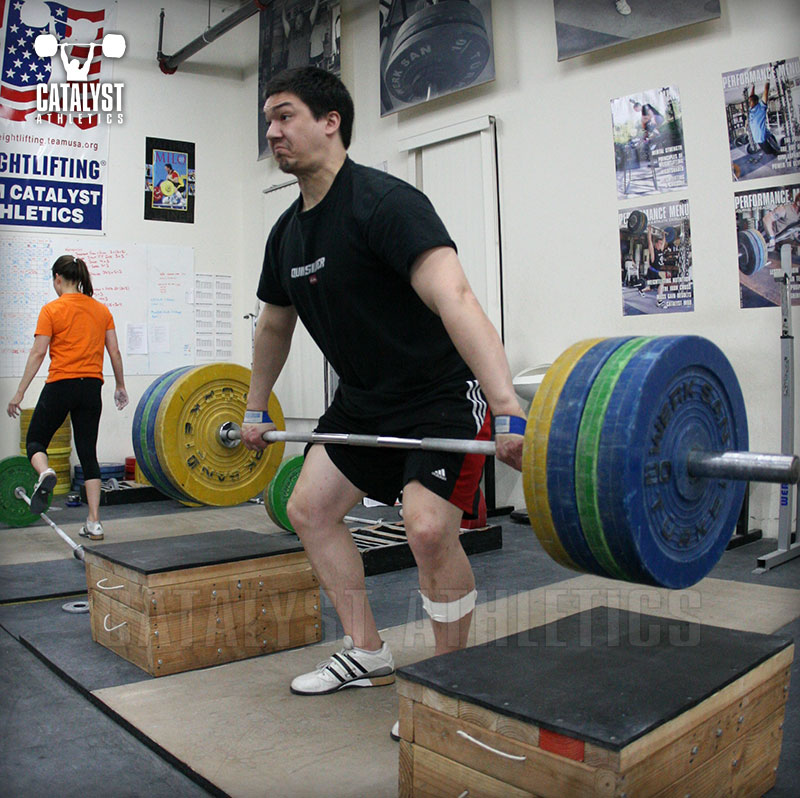 Steve block snatch pull - Olympic Weightlifting, strength, conditioning, fitness, nutrition - Catalyst Athletics 