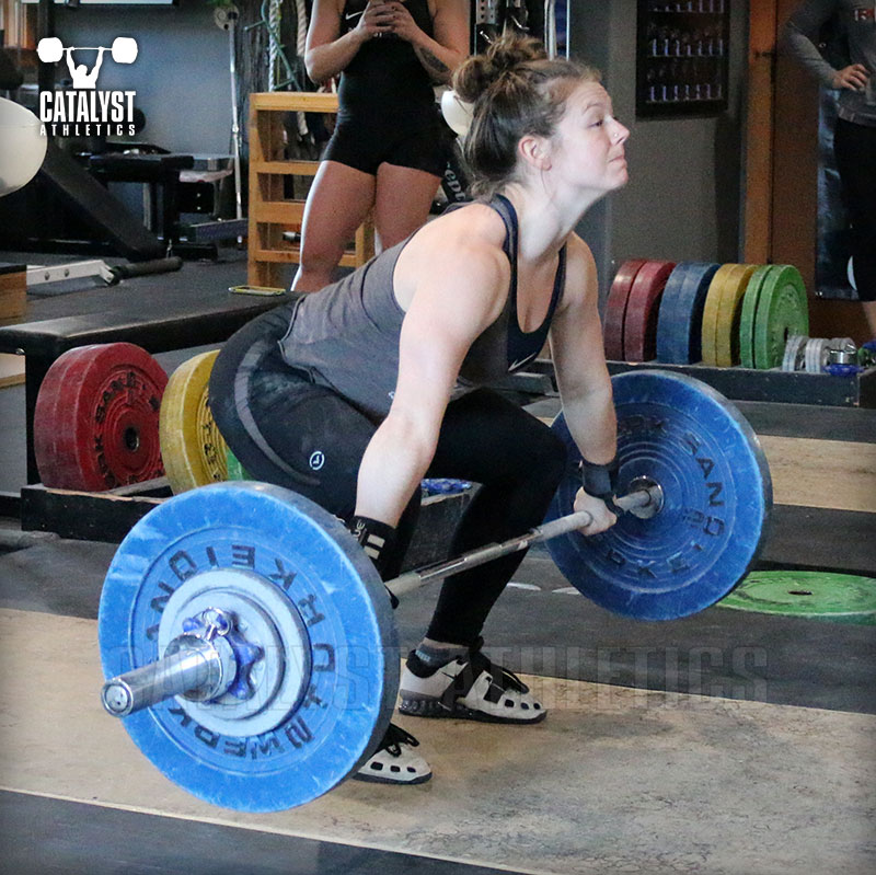Lindsay snatch - Olympic Weightlifting, strength, conditioning, fitness, nutrition - Catalyst Athletics 
