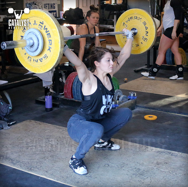 Rachel snatch - Olympic Weightlifting, strength, conditioning, fitness, nutrition - Catalyst Athletics 