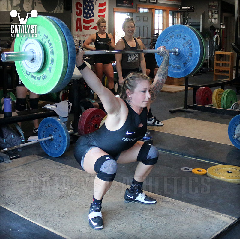 Kristin snatch - Olympic Weightlifting, strength, conditioning, fitness, nutrition - Catalyst Athletics 