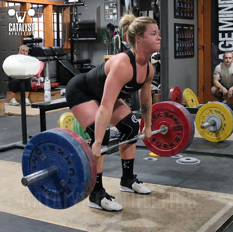 Carly clean - Olympic Weightlifting, strength, conditioning, fitness, nutrition - Catalyst Athletics 