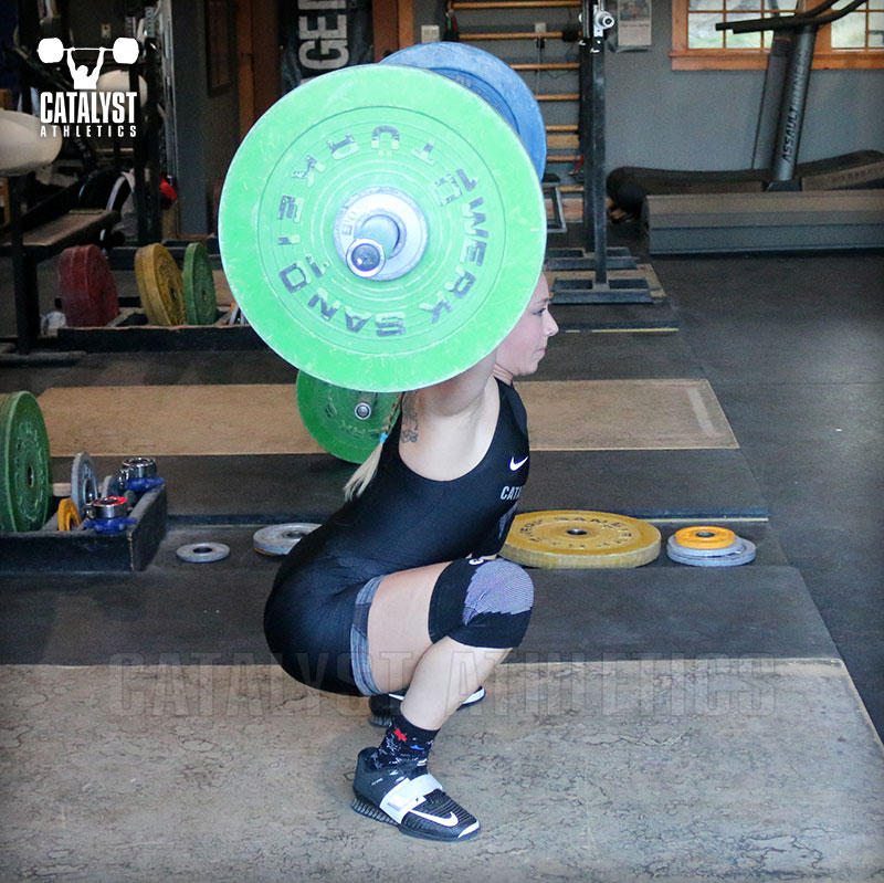 Kristin snatch - Olympic Weightlifting, strength, conditioning, fitness, nutrition - Catalyst Athletics 