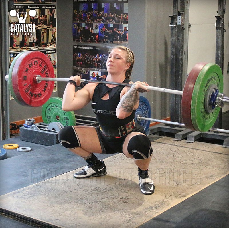 Kristin clean - Olympic Weightlifting, strength, conditioning, fitness, nutrition - Catalyst Athletics 