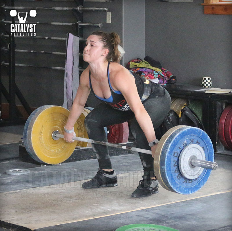 Mattie snatch - Olympic Weightlifting, strength, conditioning, fitness, nutrition - Catalyst Athletics 