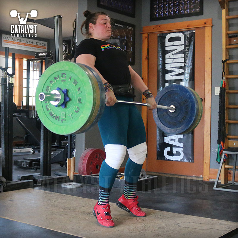 Juliana clean - Olympic Weightlifting, strength, conditioning, fitness, nutrition - Catalyst Athletics 