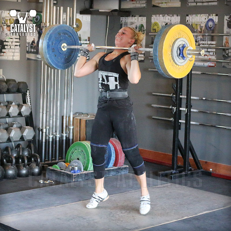 Chelsea jerk - Olympic Weightlifting, strength, conditioning, fitness, nutrition - Catalyst Athletics 