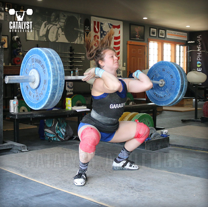 Lindsay clean - Olympic Weightlifting, strength, conditioning, fitness, nutrition - Catalyst Athletics 