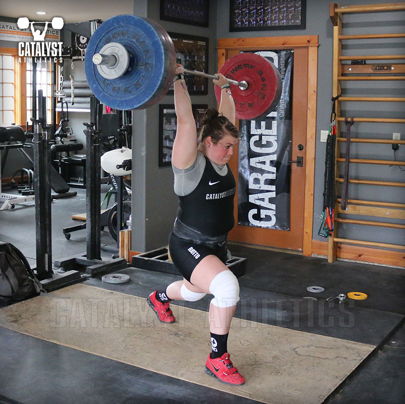 Jules jerk - Olympic Weightlifting, strength, conditioning, fitness, nutrition - Catalyst Athletics 