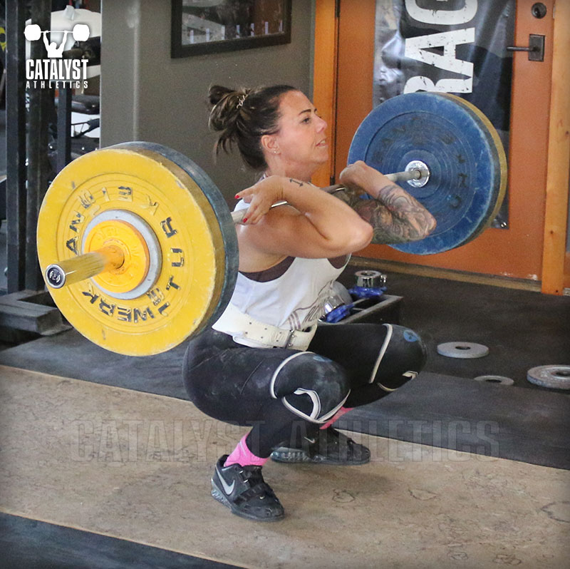 Michelle clean - Olympic Weightlifting, strength, conditioning, fitness, nutrition - Catalyst Athletics 