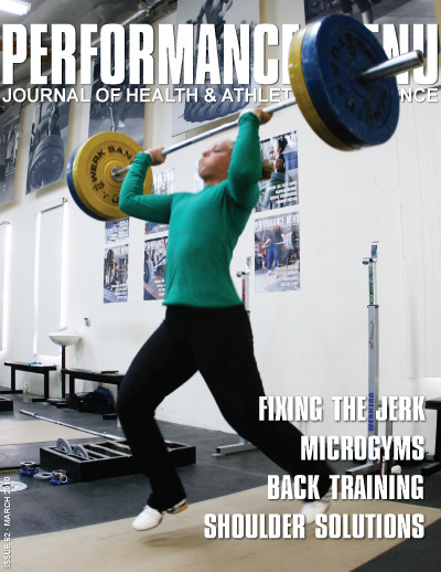 Performance Menu cover issue 62 - Olympic Weightlifting, strength, conditioning, fitness, nutrition - Catalyst Athletics 