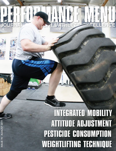 PM cover. August 2011 - Olympic Weightlifting, strength, conditioning, fitness, nutrition - Catalyst Athletics 